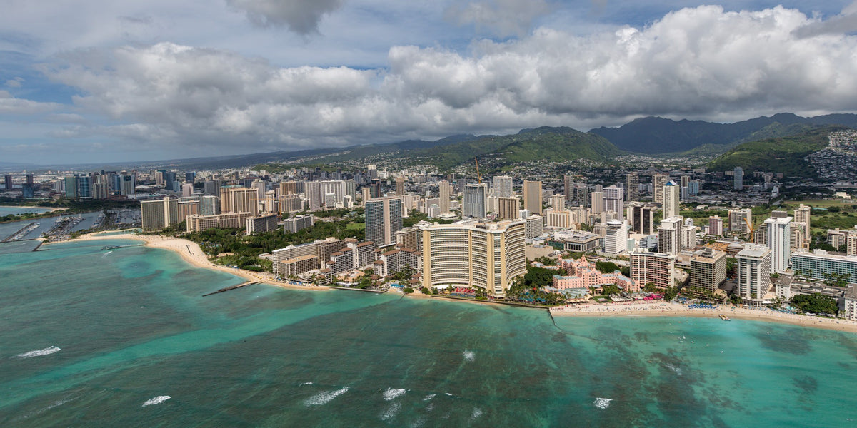 Gathering Skies Over Waikiki