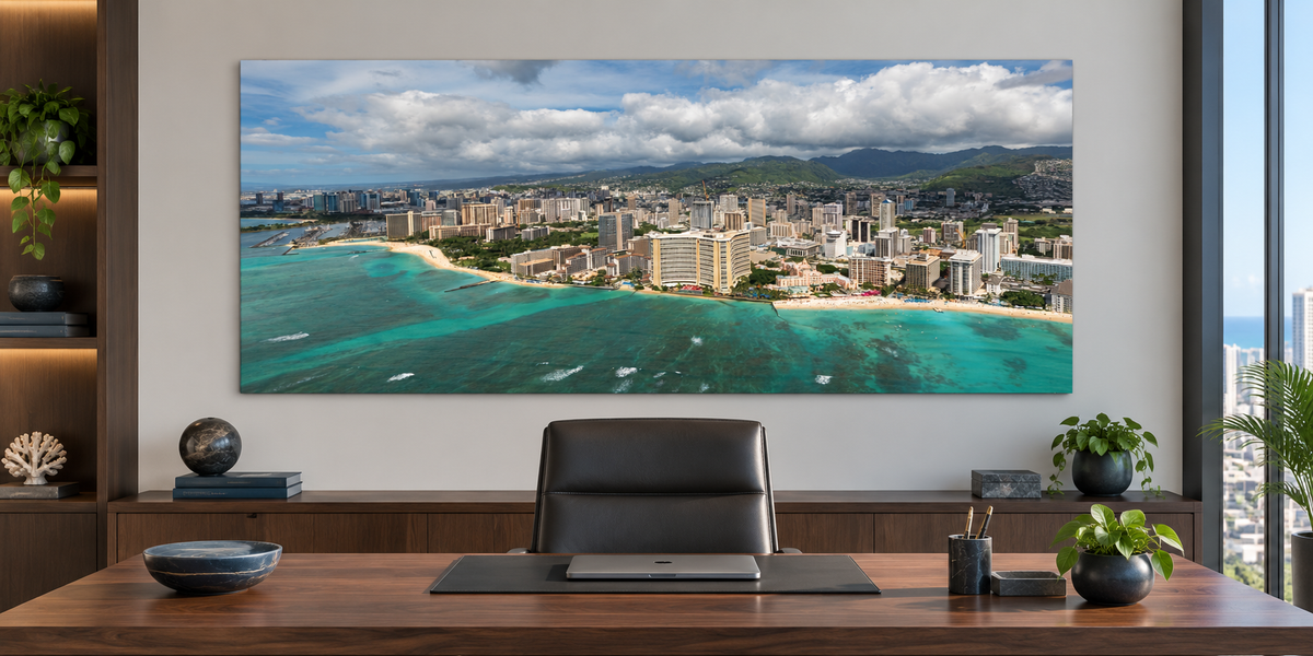 Gathering Skies Over Waikiki